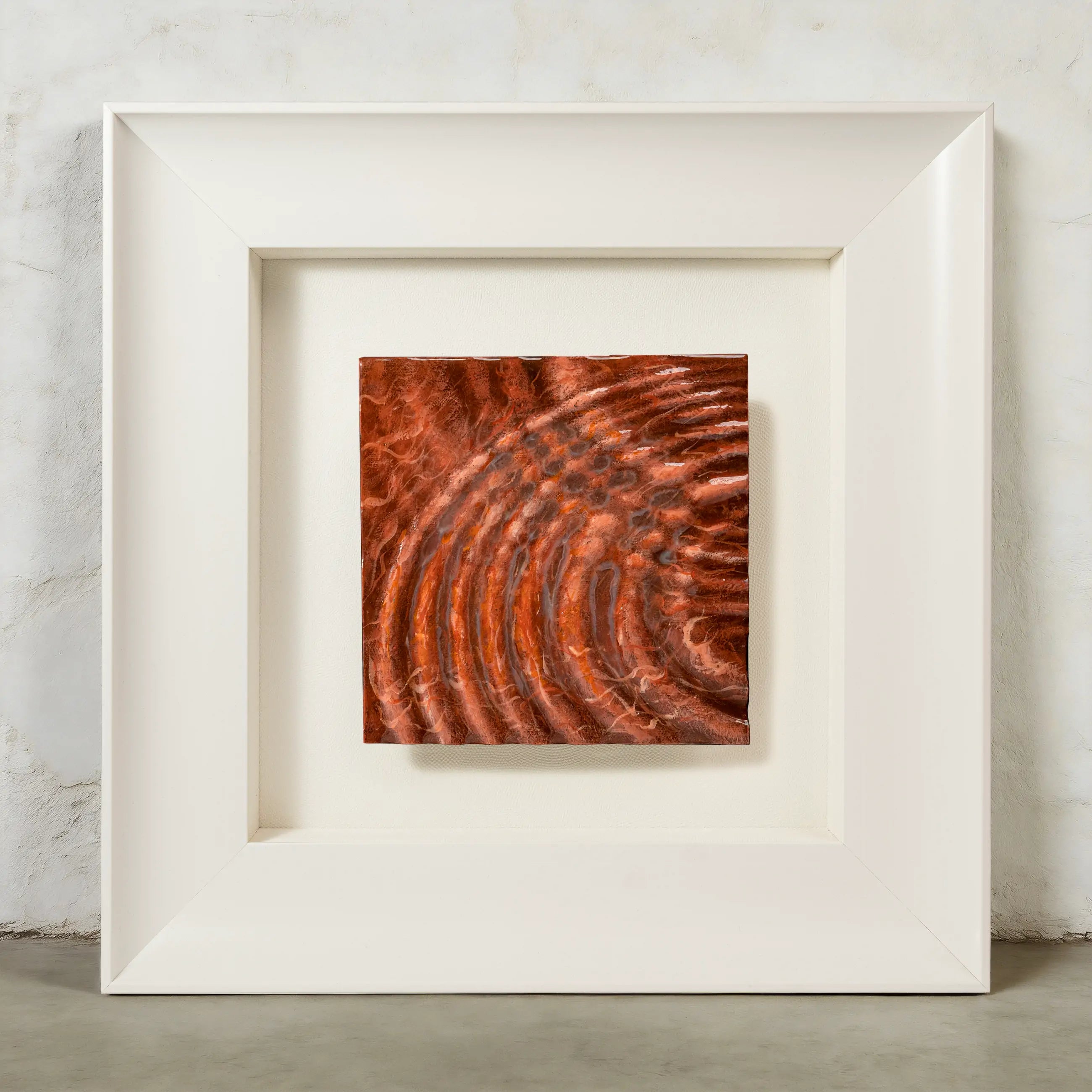 Ripples Texture Handcrafted Solid Art