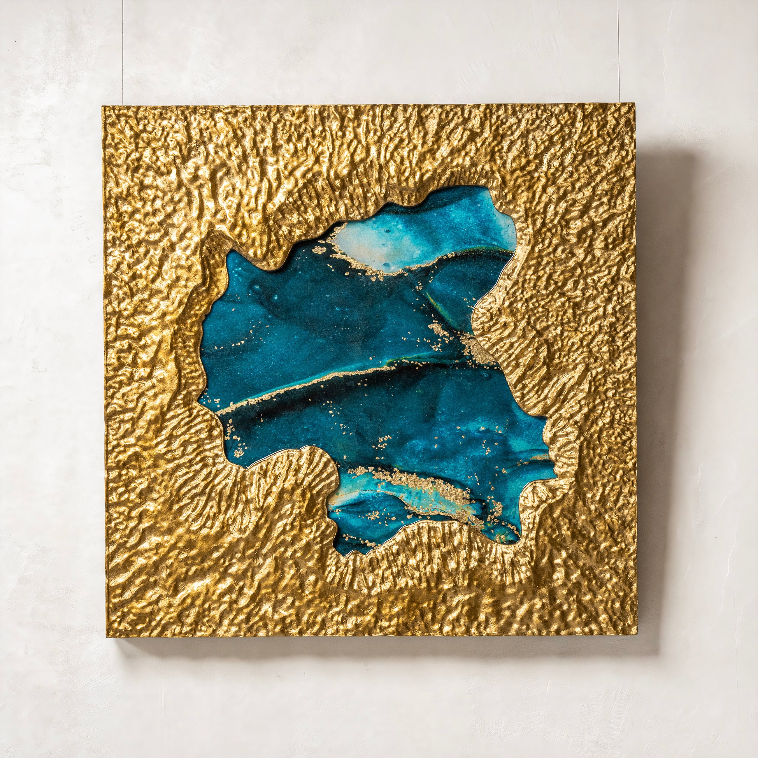 Mirror of Universe Texture Handcrafted Art