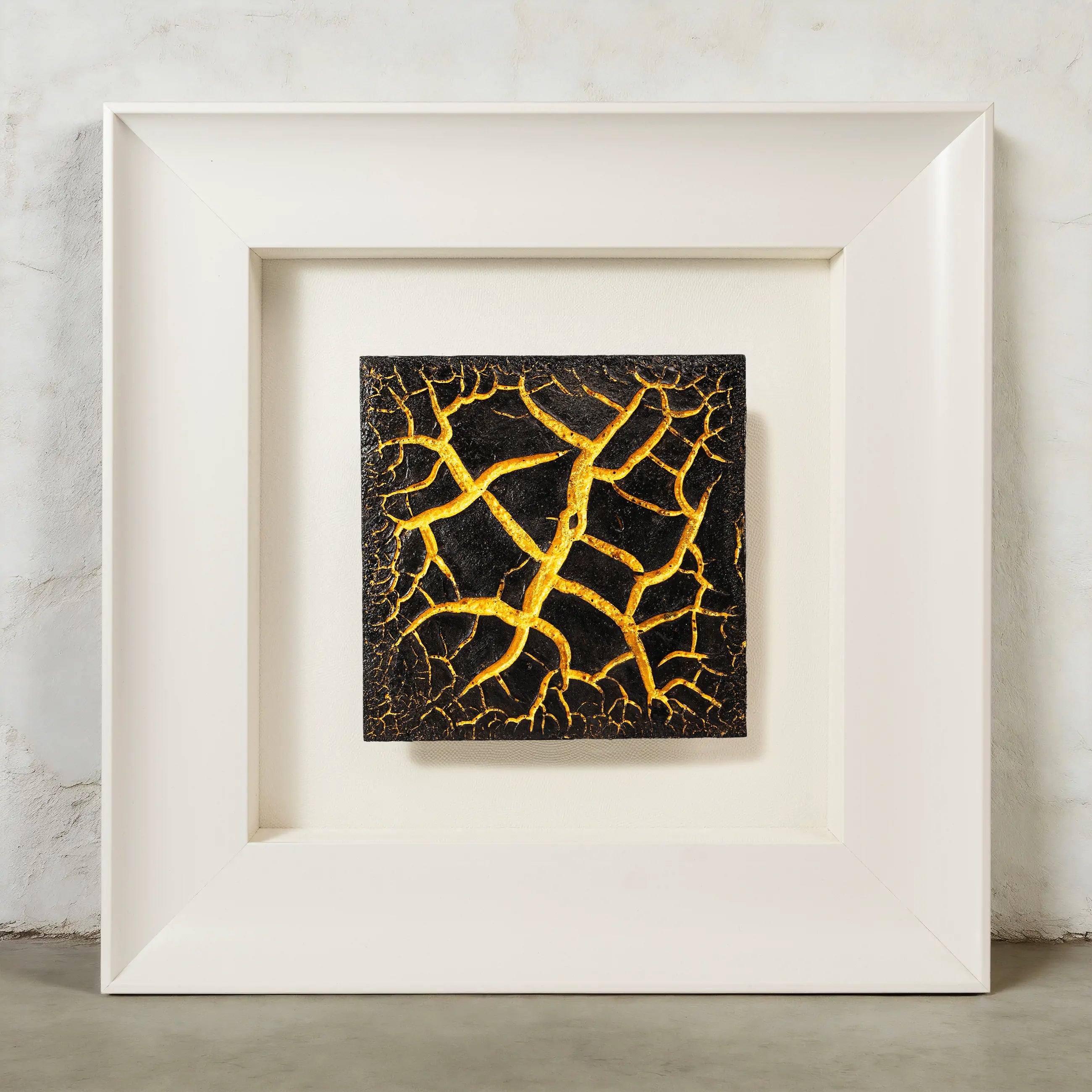 Earth Awakening — Mineral Texture · Aura Frame