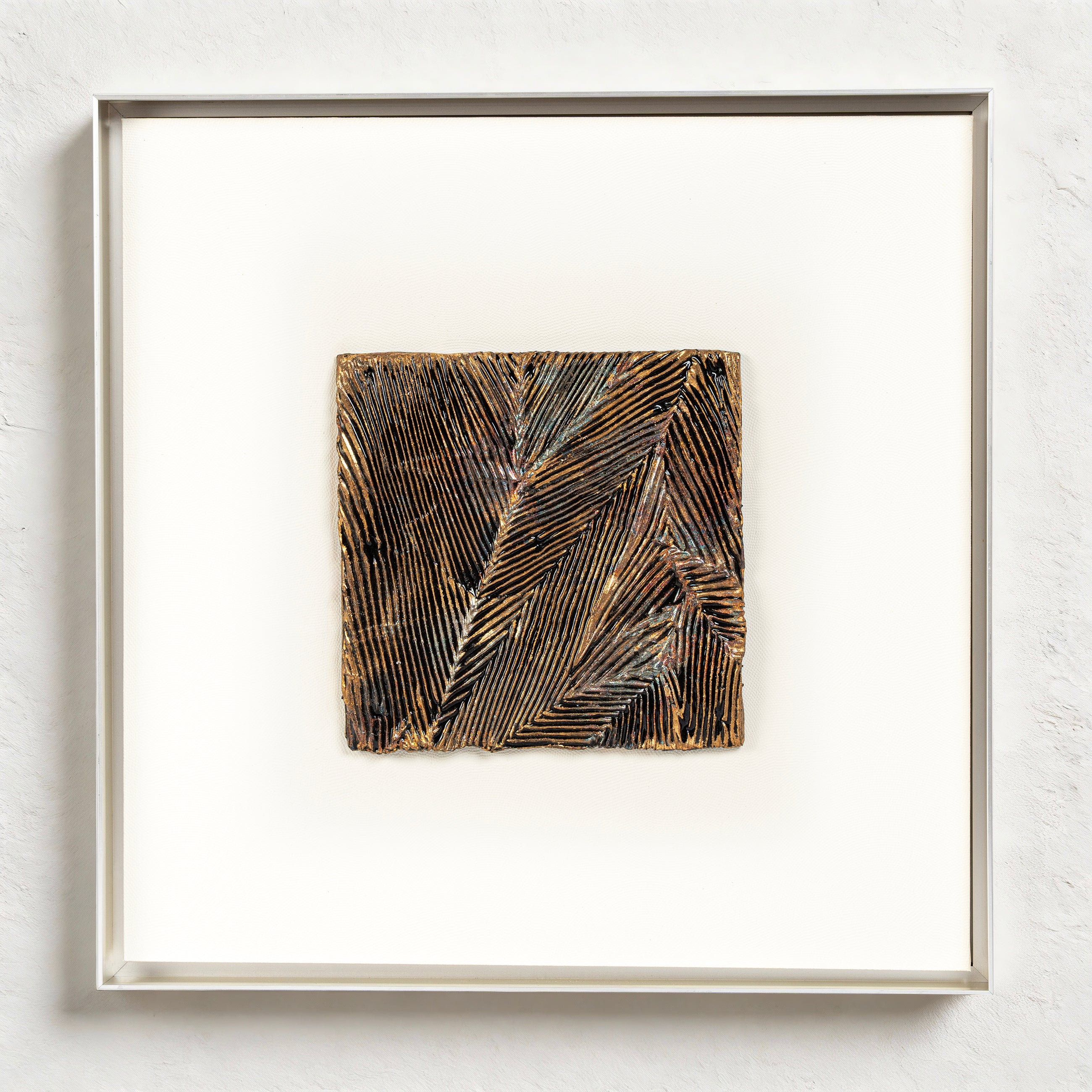 Striae Silver Metal