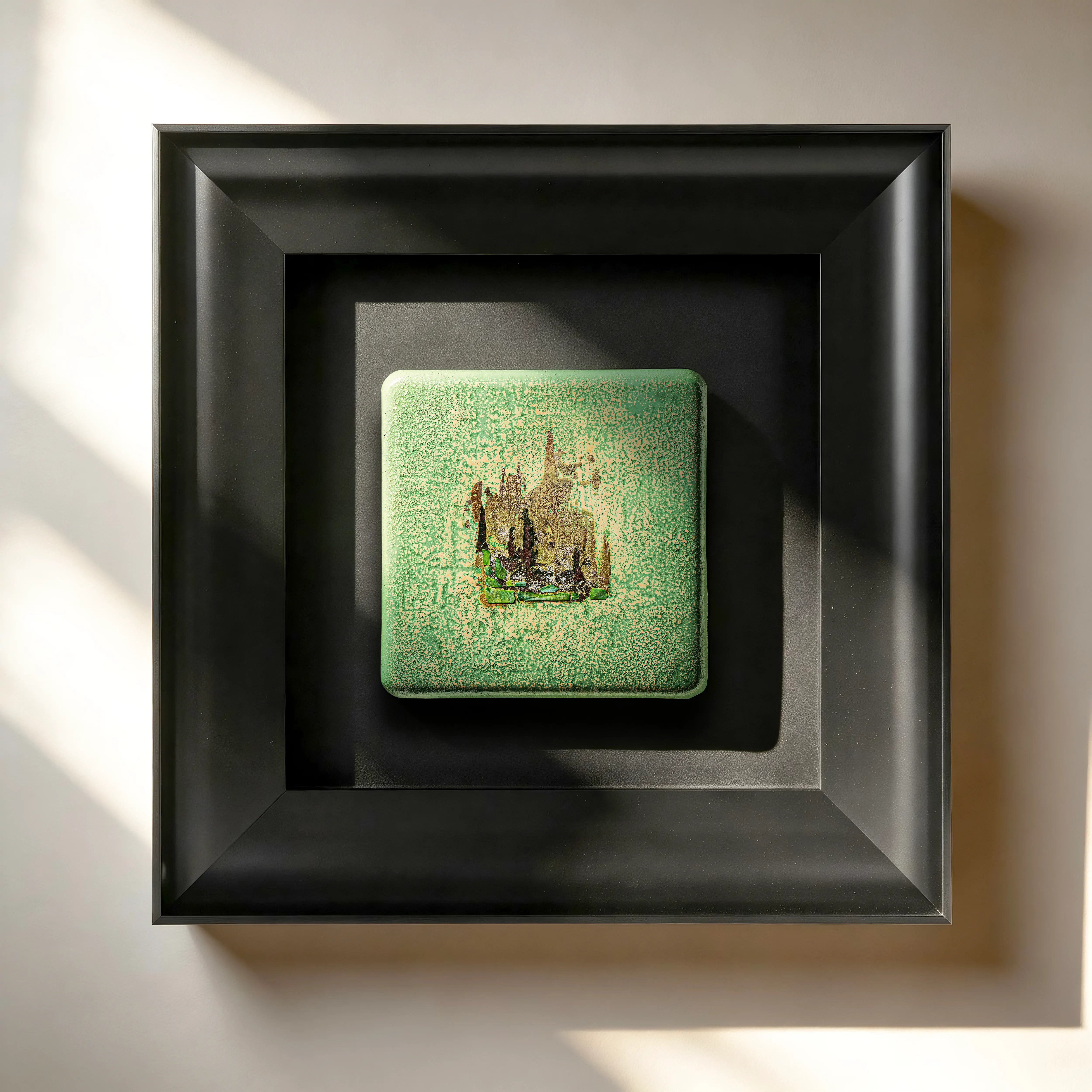 Windward — Patinated Foil · Aura Frame