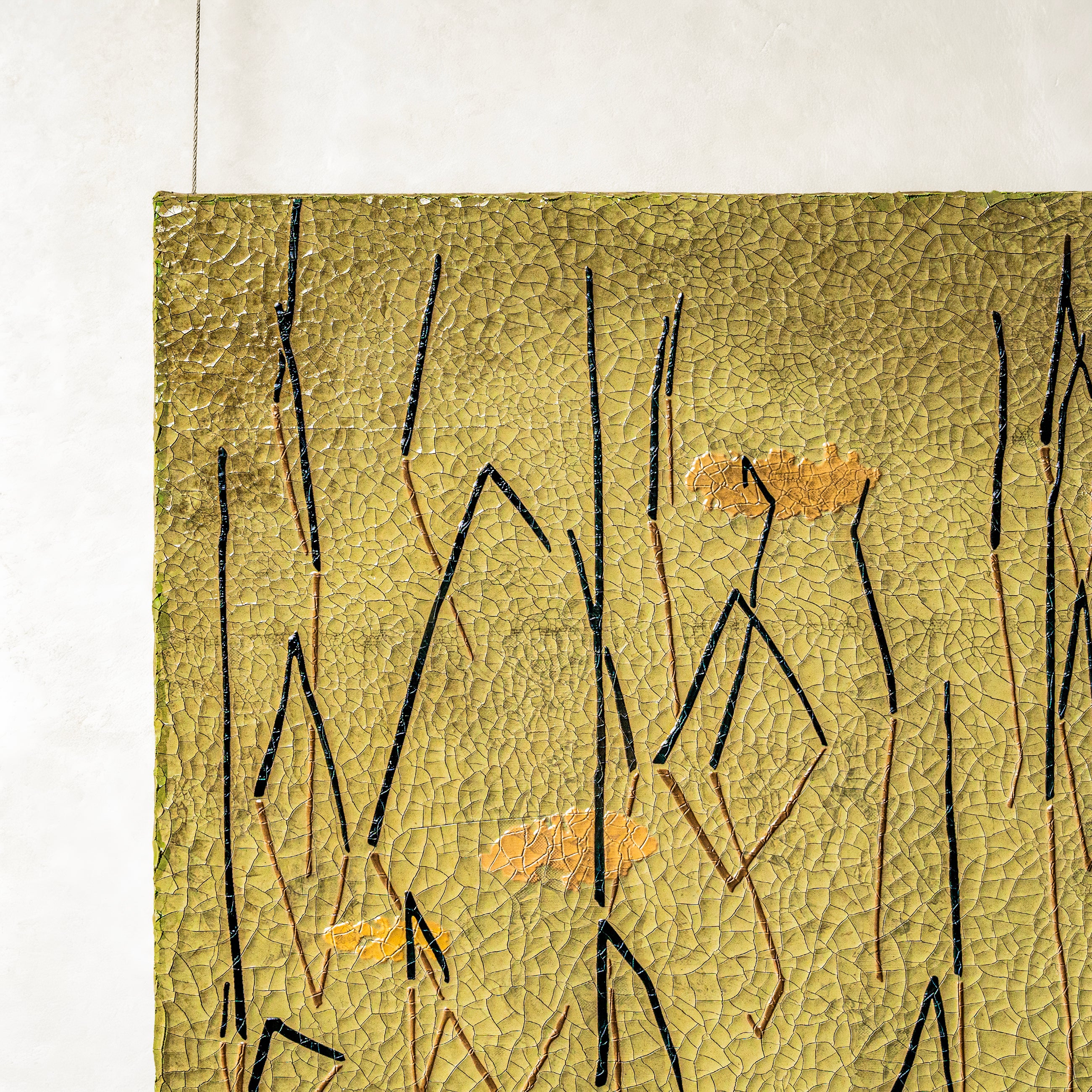 Lotus Serenade Texture Handcrafted Art