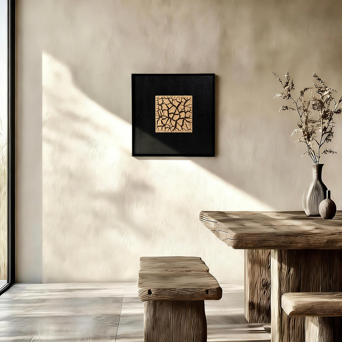 Reviving Earth Texture Handcrafted Art