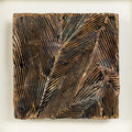 Striae — Patinated Foil · Aura Frame