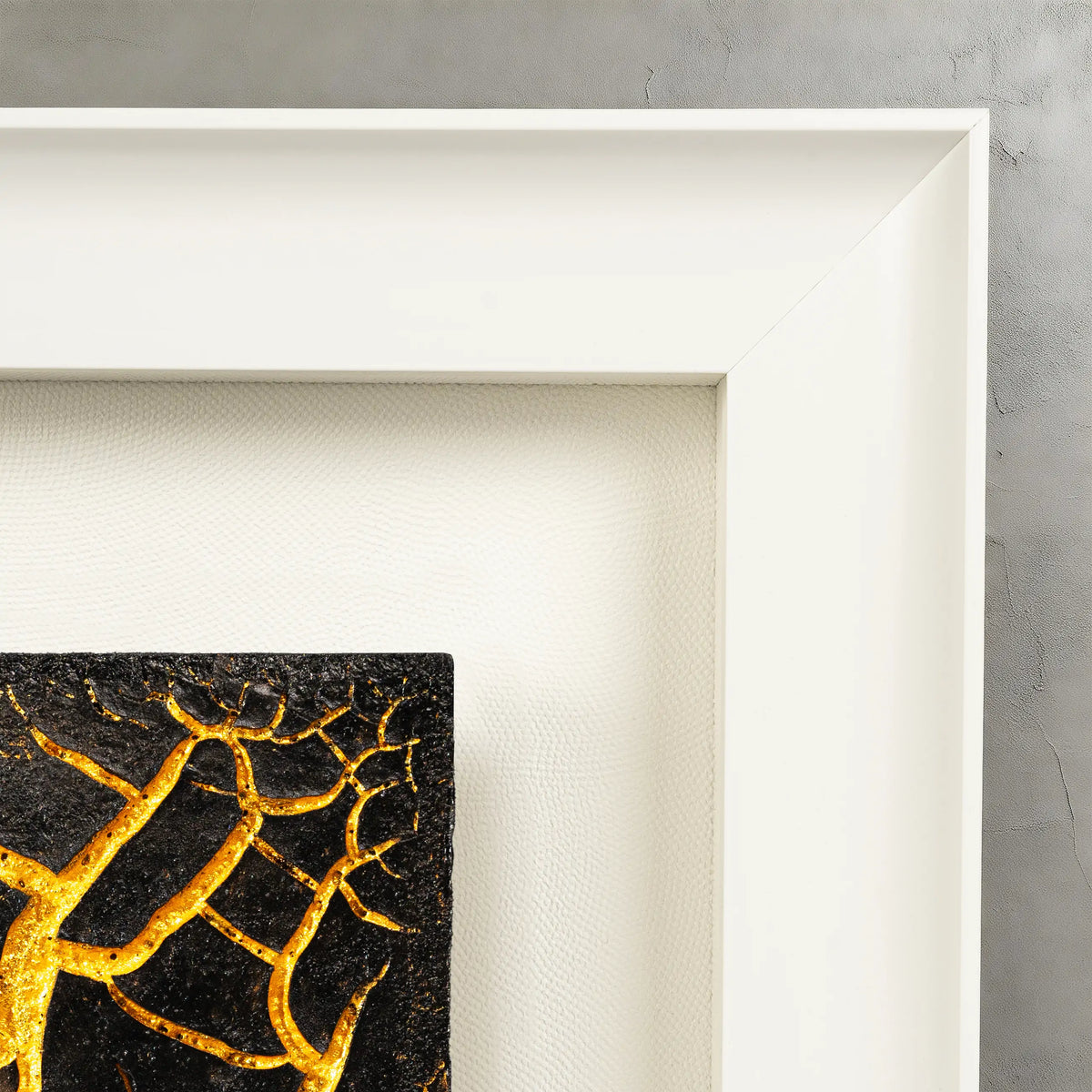 Earth Awakening — Mineral Texture · Aura Frame