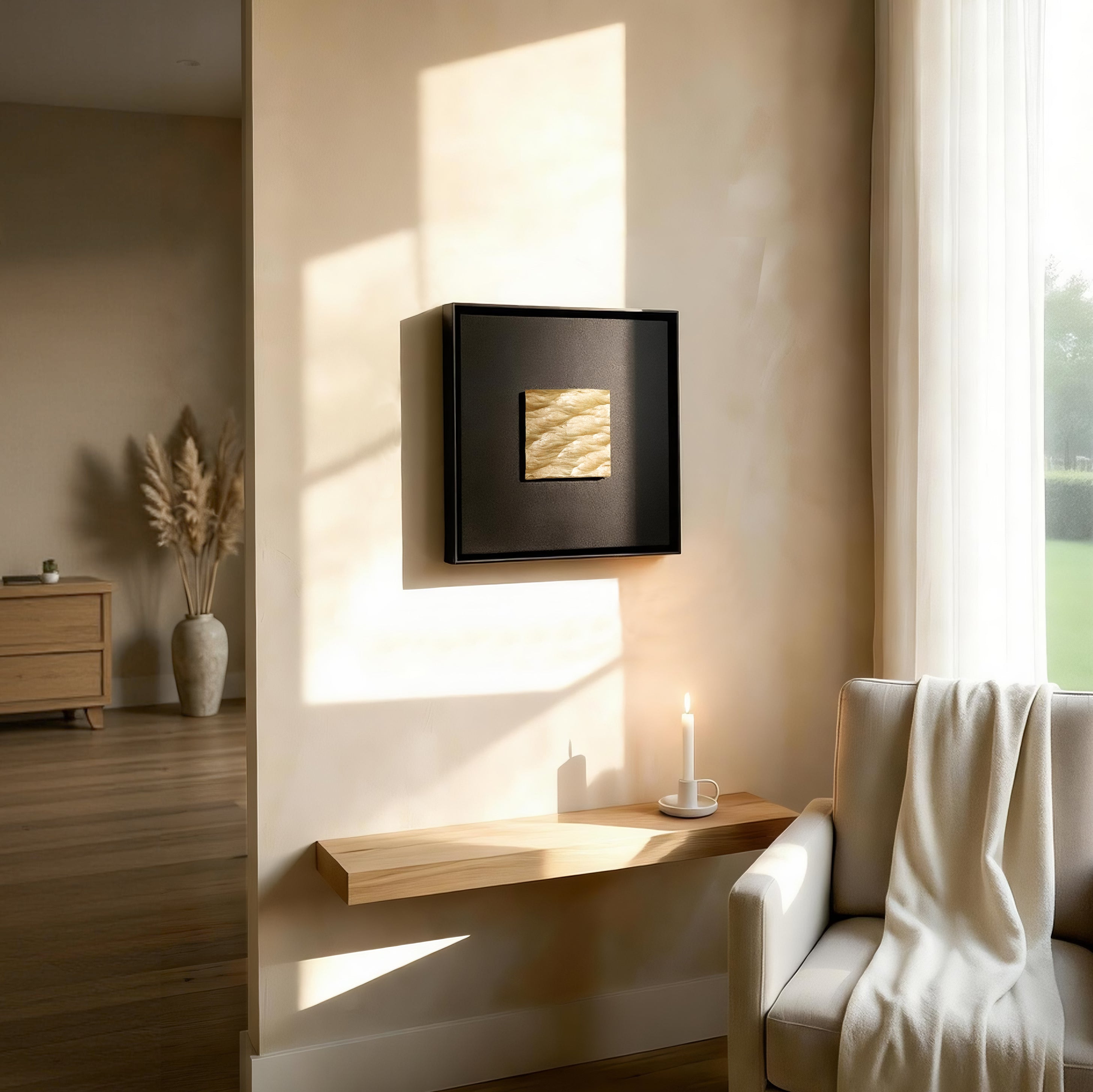 Lunar Tide — Gilded Foil · Aura Frame