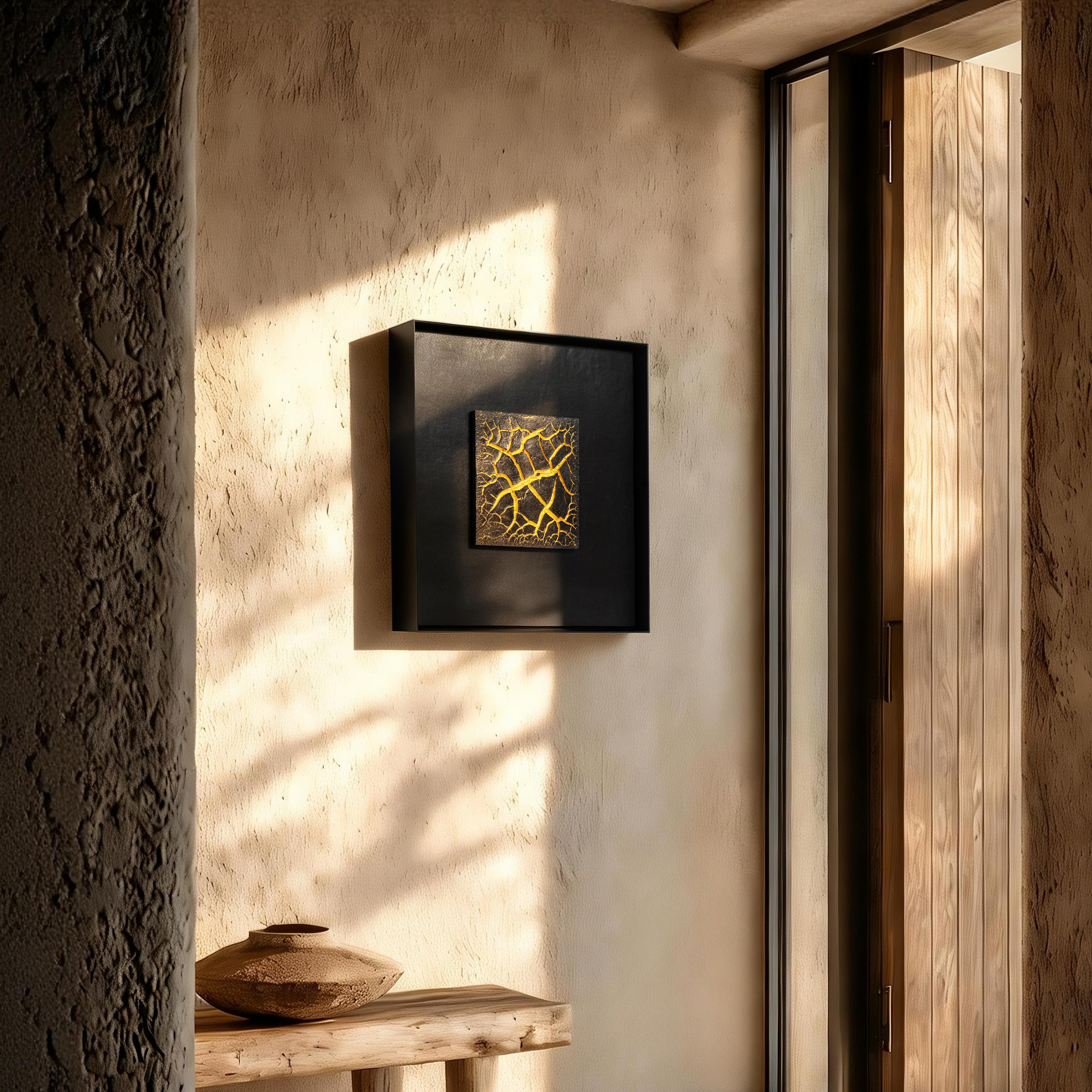 The Eve of Earth's Revival Texture Handcrafted Art