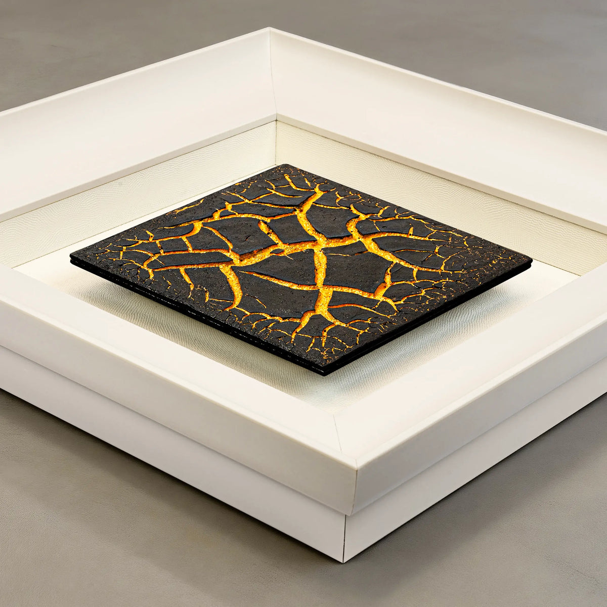 Earth Awakening — Mineral Texture · Aura Frame