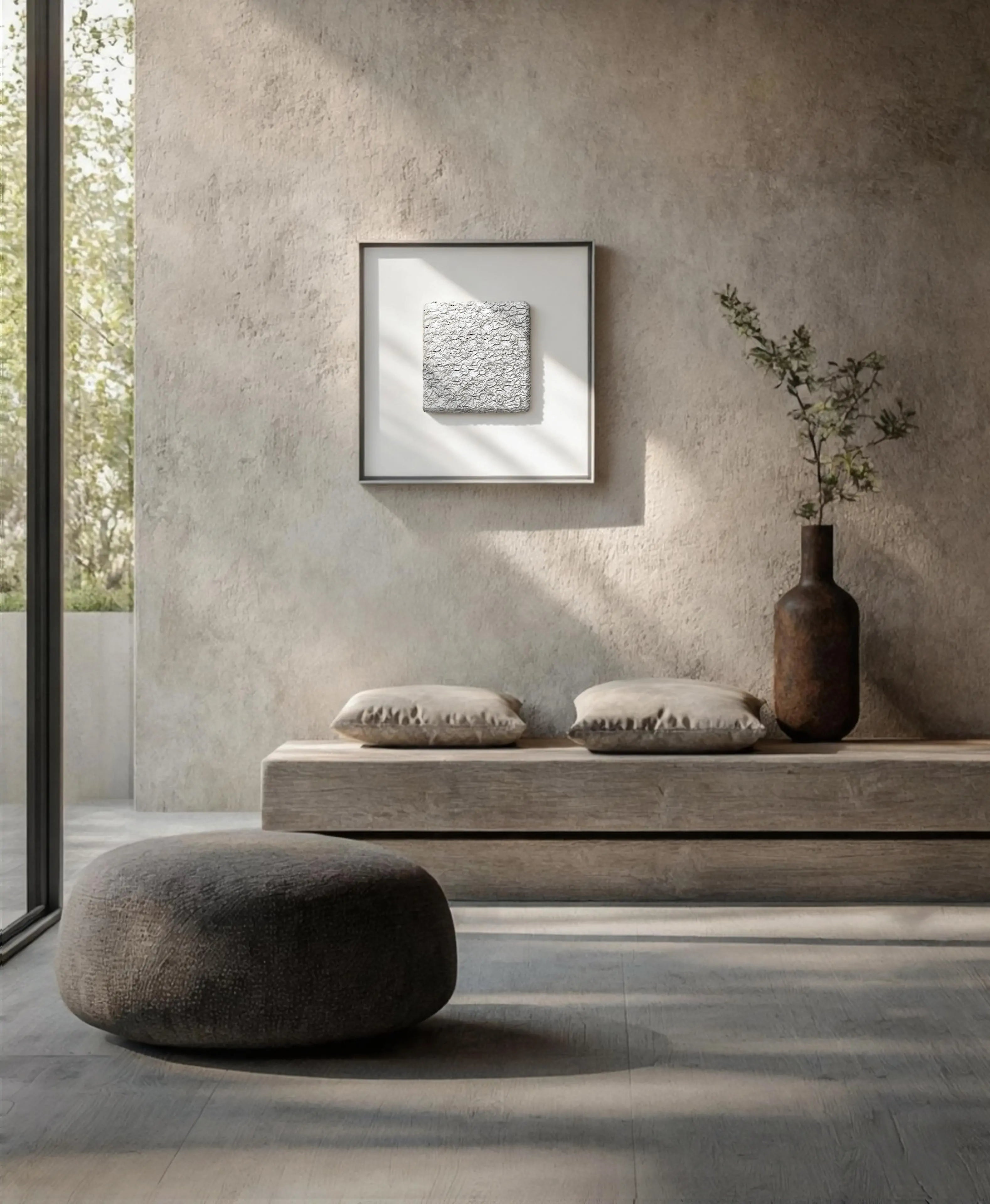 Shan — Silver Foil · Aura Frame