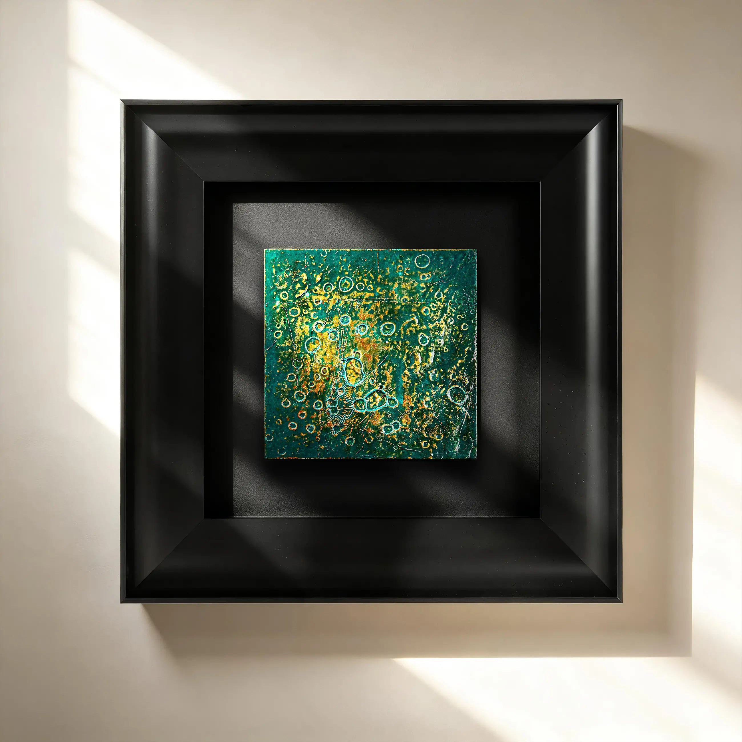 Sunshower — Aluminum Foil · Aura Frame