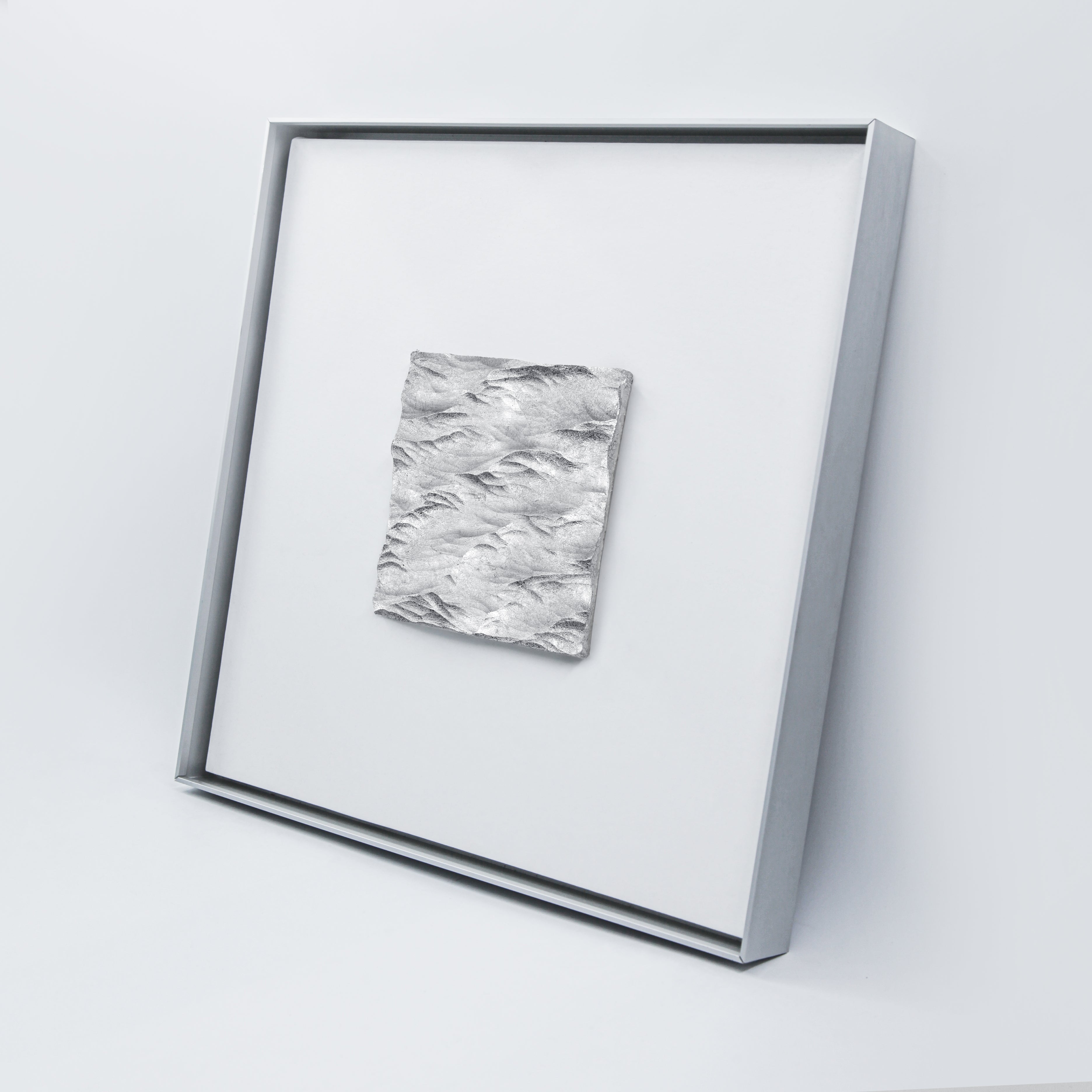 Lunar Tide — Silver Foil · Aura Frame